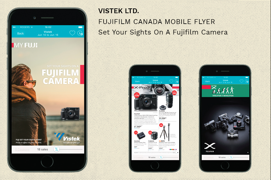 Fujifilm Canada Mobile Flyer: Set Your Sights On A Fujifilm Camera
